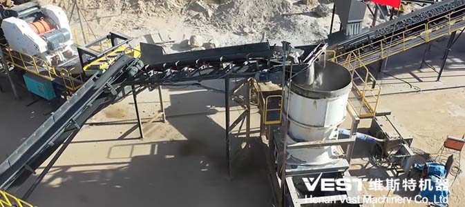 300-400tph Granite Mobile Crushing Plant